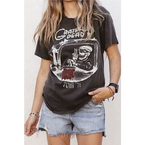MadeWorn Grateful Dead Tour 76 Distressed Graphic Tee